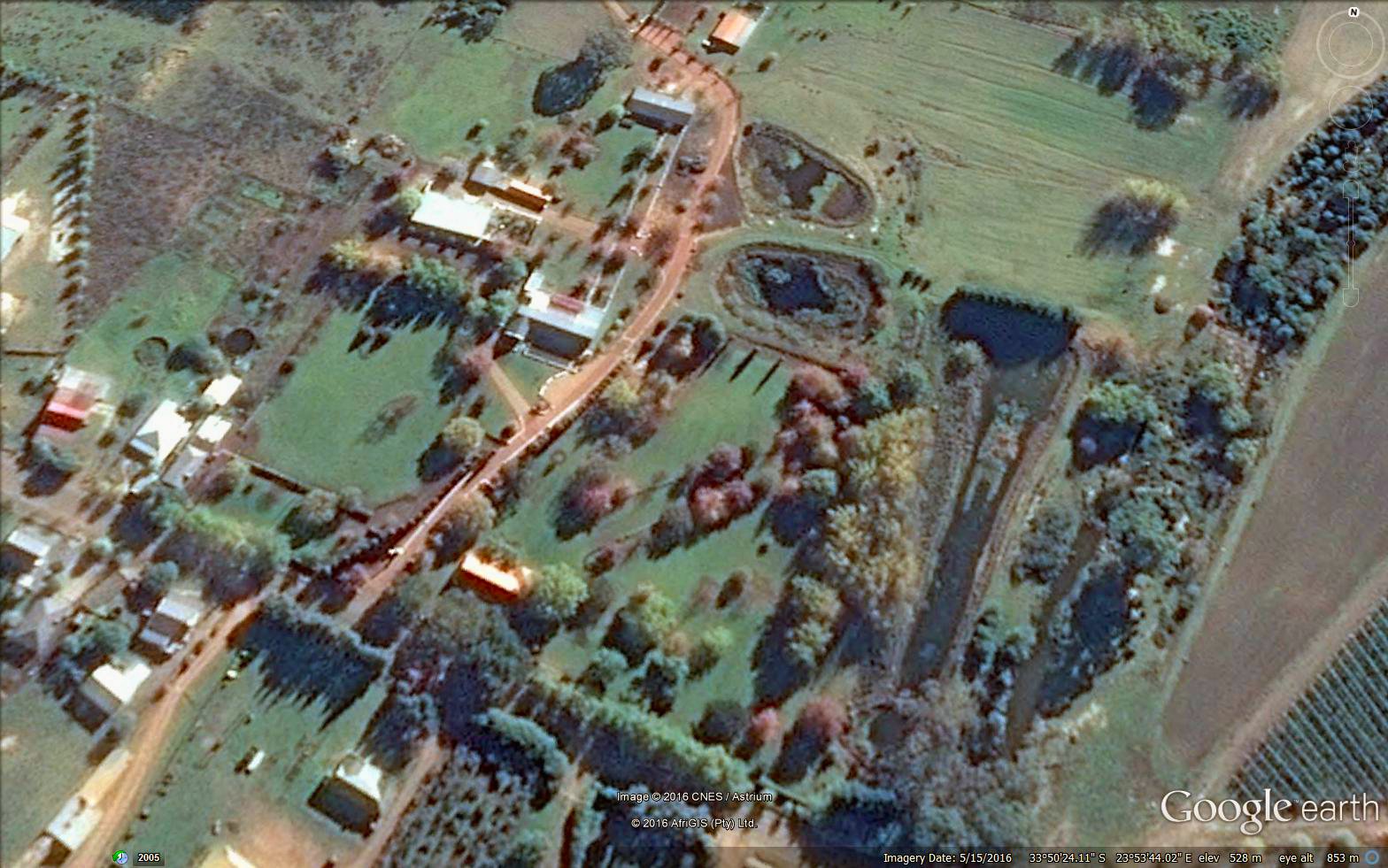 Campus satellite view