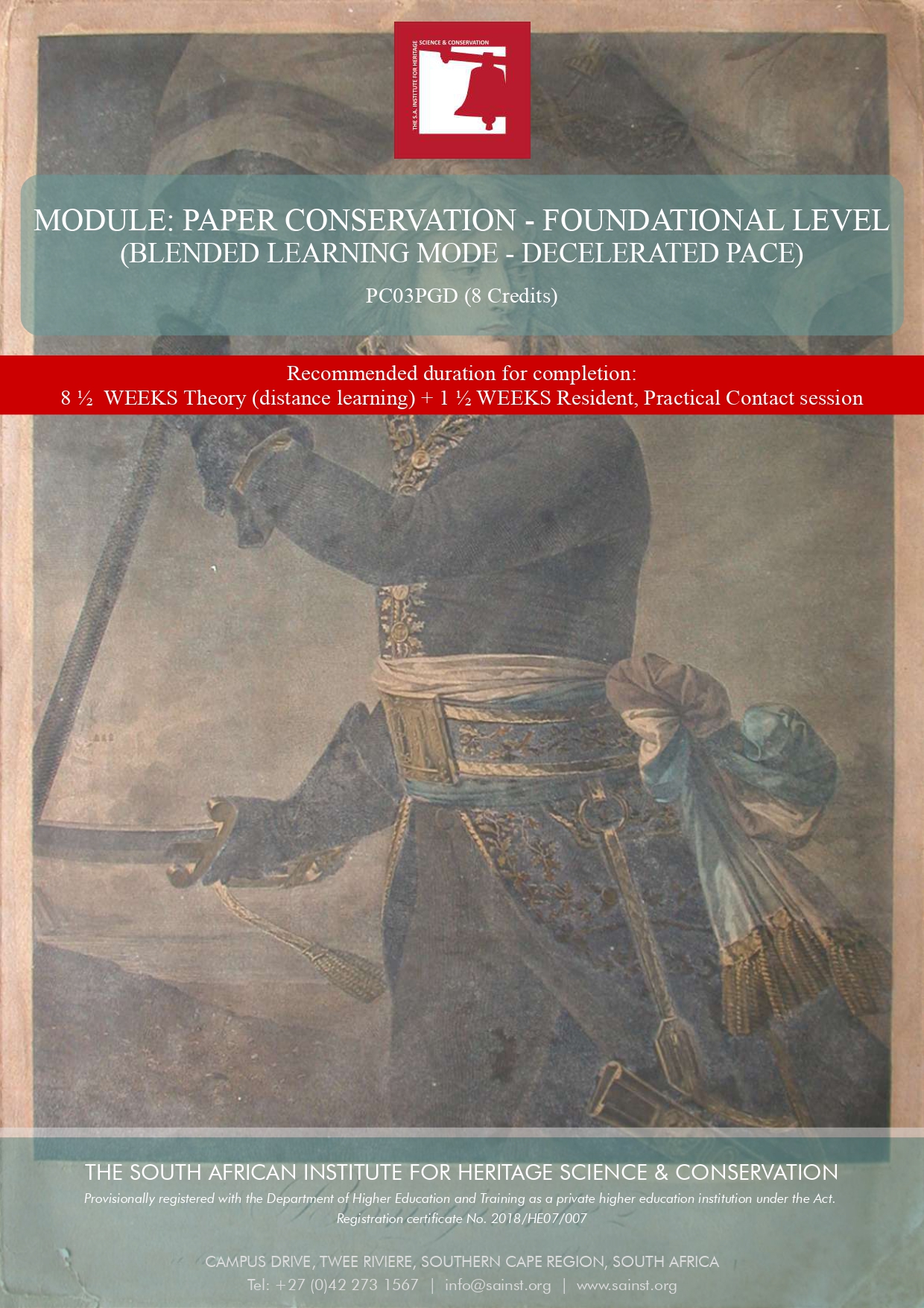 The South African Institute for Heritage Science & Conservation